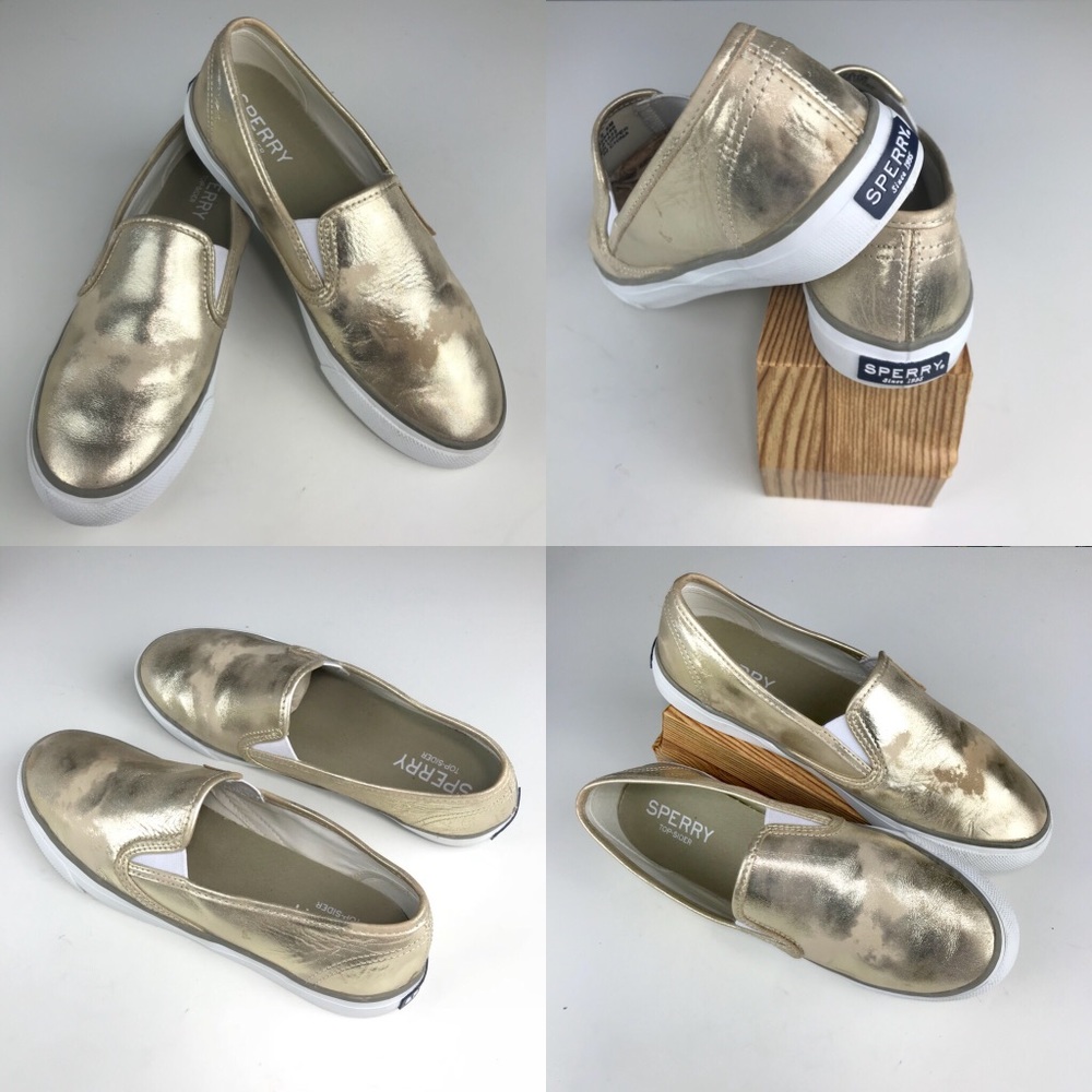 Sperry Gold Seaside  Luxe
